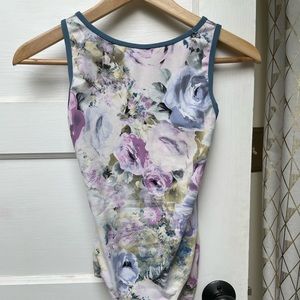 ELEVE FLORAL LEOTARD